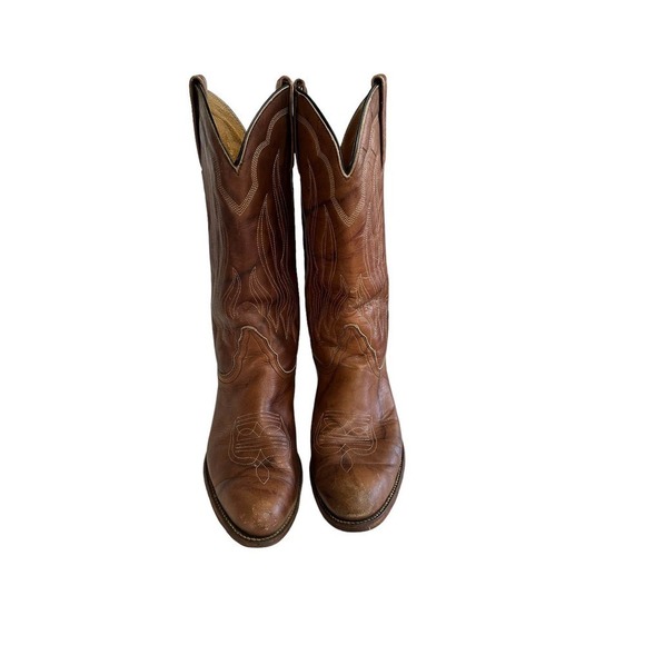 Frye 3849 Men’s Brown Leather Western Boots- sz 10 D main image 15